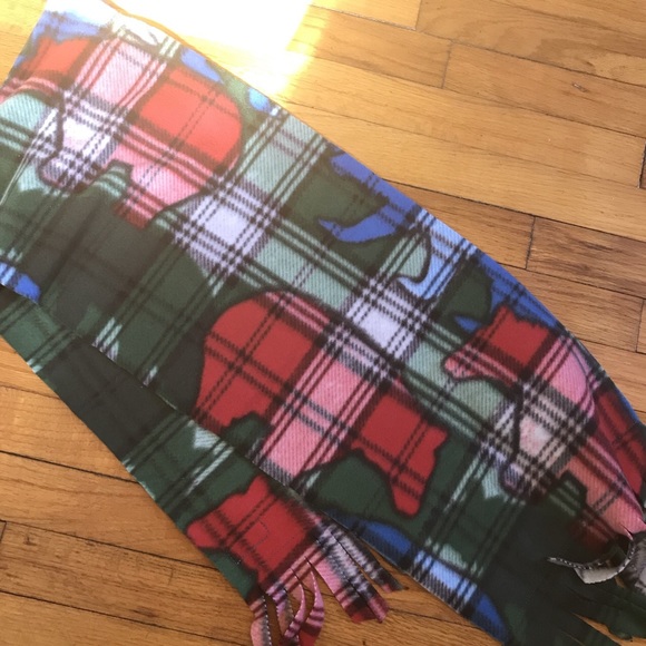 Plaid Bear Scarf - Picture 2 of 4